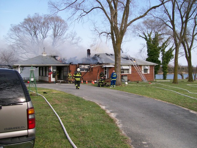 Crews getting the upper hand on the fire